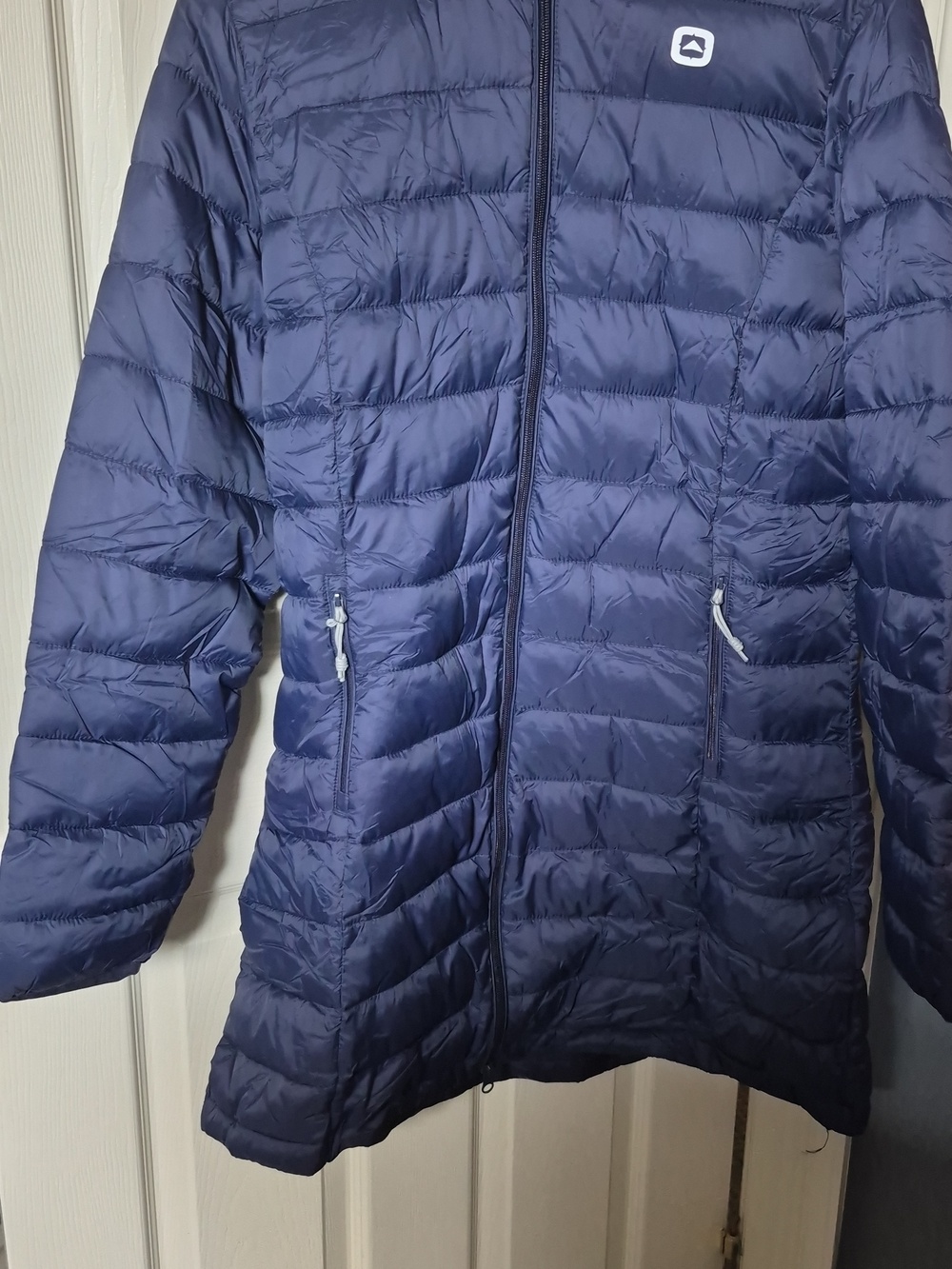 OUTBOUND L/G Navy Puffer Jacket - Lightweight Packable